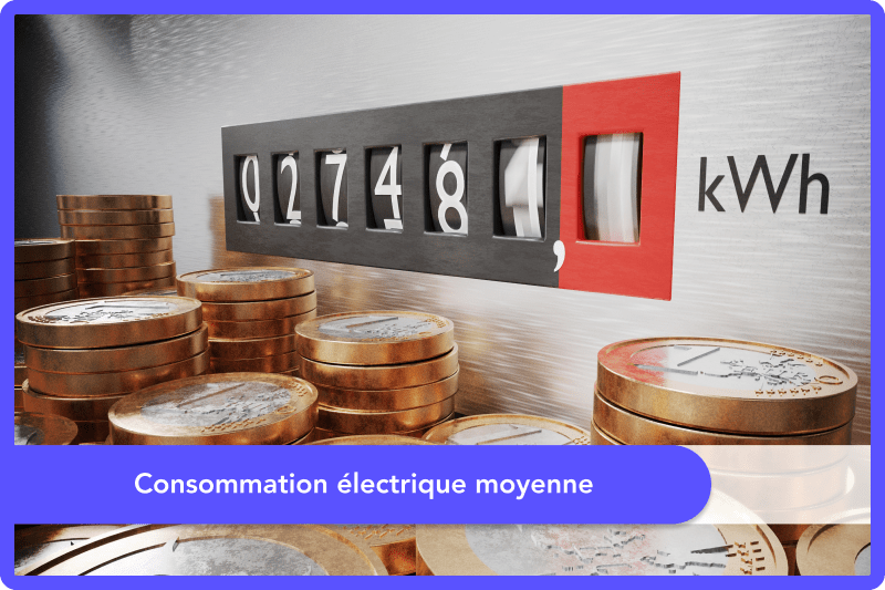 Consommation électrique moyenne par jour : le calcul