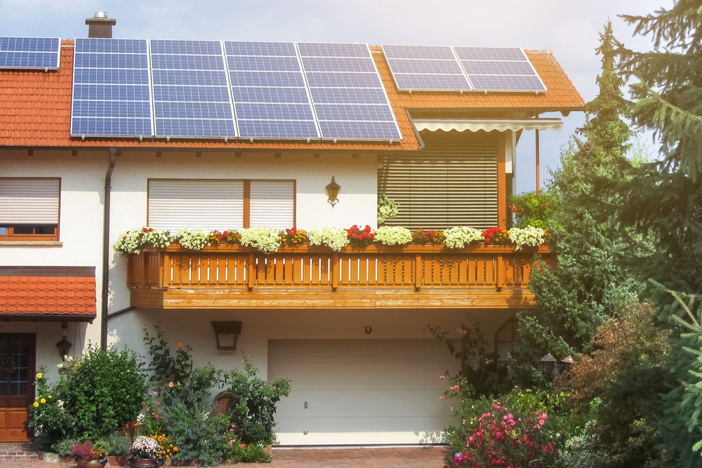 paneles solares en viviendas