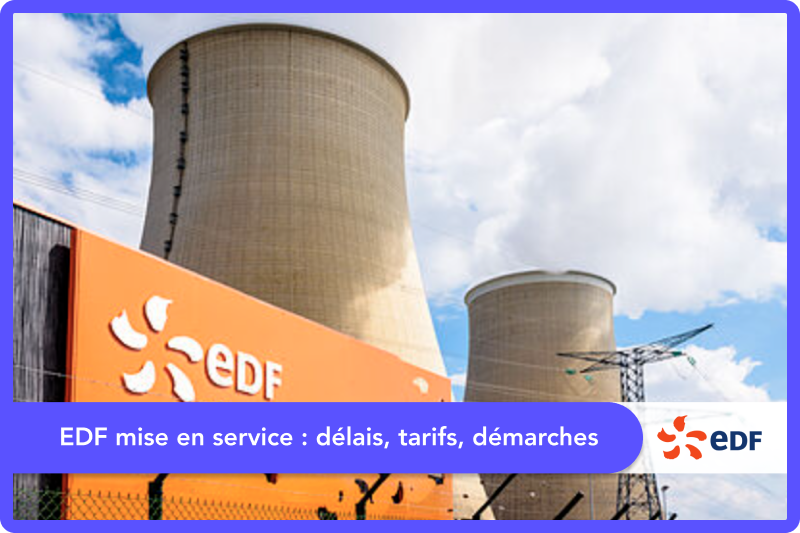 EDF mise en service