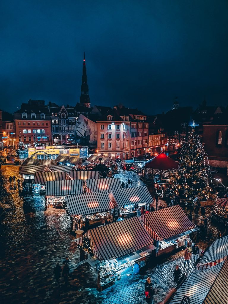 Luces de navidad en Europa