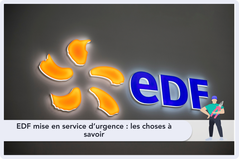 EDF mise en service d'urgence