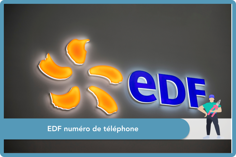 EDF numéro de téléphone