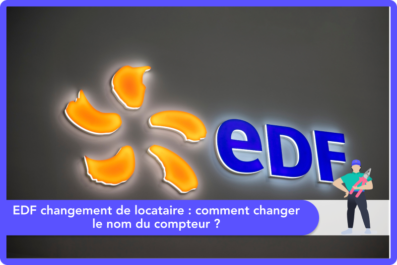 EDF changement de locataire
