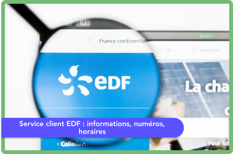 Service client EDF